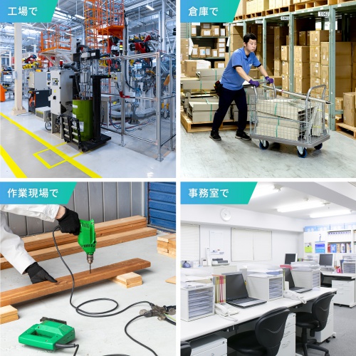 電源延長コード（3m・3P/2P両対応・3個口・防塵キャップ・防雨型プラグ・アースピン折りたたみプラグ採用）