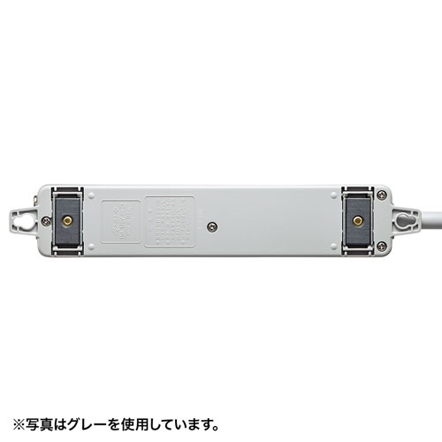 医用接地プラグ付き電源タップ（3P・4個口・グリーン・5m）