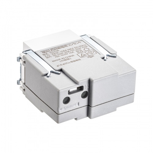 埋込コンセント（Type-Cx1・PD18W対応・ホワイト） TAP-KJC1W サンワサプライ