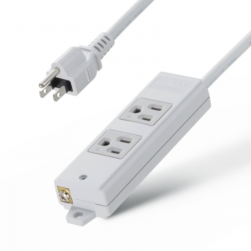 タップ（工事物件タップ・3Pプラグ・2個口・5m・マグネット付き） TAP-KS2N-5 サンワサプライ