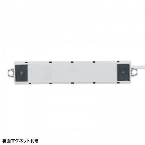 タップ（工事物件タップ・コード長1m・4個口・3pプラグ・マグネット付き） TAP-KS4N-1 サンワサプライ