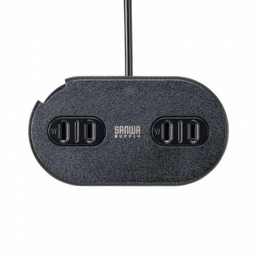 【アウトレット】巻き取りコード式モバイルタップ（AC2個口・C×2・USB-A×1・PD65W・0.8m）