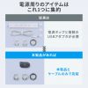 【アウトレット】巻き取りコード式モバイルタップ（AC2個口・C×2・USB-A×1・PD65W・0.8m）