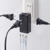 電源タップ(モバイルタップ・AC×3個口・Type-C×2・A×1・USB・PD33W・ブラック）