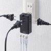 電源タップ(モバイルタップ・AC×3個口・Type-C×2・A×1・USB・PD33W・ブラック）