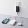 電源タップ(モバイルタップ・AC×3個口・Type-C×2・A×1・USB・PD33W・ブラック）
