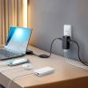 電源タップ(モバイルタップ・AC×3個口・Type-C×2・A×1・USB・PD33W・ブラック）