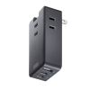 電源タップ(モバイルタップ・AC×3個口・Type-C×2・A×1・USB・PD33W・ブラック）