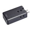 電源タップ(モバイルタップ・AC×3個口・Type-C×2・A×1・USB・PD33W・ブラック）
