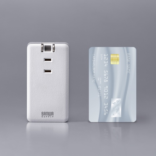 電源タップ（モバイルタップ・AC×3個口・Type-C×2・A×1・USB・PD33W・ホワイト）