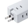 電源タップ（モバイルタップ・AC×3個口・Type-C×2・A×1・USB・PD33W・ホワイト）