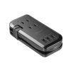 【訳あり 新品】巻き取り式モバイルタップ（AC3個口＋Type-C×1＋USB-A×2・ PD33W・ブラック）