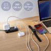 【訳あり 新品】巻き取り式モバイルタップ（AC3個口＋Type-C×1＋USB-A×2・ PD33W・ブラック）