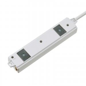 電源タップ（5m・3P・4個口・通電ランプ・抜け止め・マグネット・2P変換プラグ付き） TAP-MG341N2-5 サンワサプライ