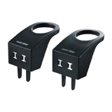 【アウトレット･訳あり・セール】抜きやすい電源プラグカバー（コンセントキャップ・コンセントカバー・ブラック）