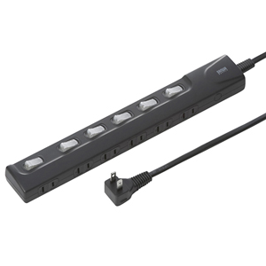 省エネエコタップ（2P・6個口） サンワサプライ
