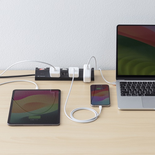 節電タップ（2P・4個口・延長コード・電源タップ・電源延長コード・コンセント・3m・ブラック） TAP-S29-3BK サンワサプライ