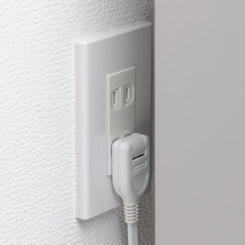 節電タップ（2P・4個口・延長コード・電源タップ・電源延長コード・コンセント・1m・ホワイト） TAP-S29-1W サンワサプライ