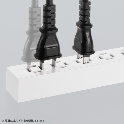 電源タップ（USB急速充電・PD33W・スリムタップ・AC6口・TypeC・縦横差し込み・1.5m・ACアダプタ対応・iPhone/iPad/スマホ/タブレット・コンセントタップ・ブラック）