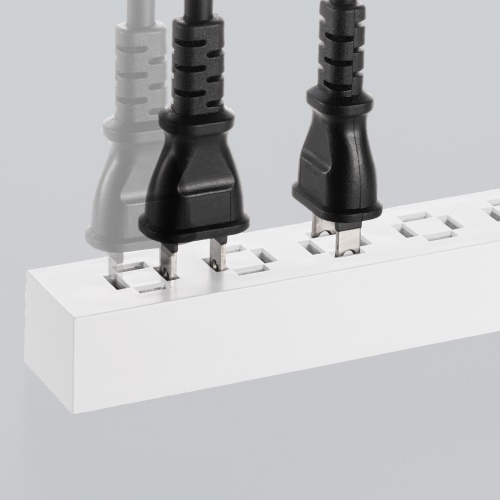 電源タップ（USB急速充電・PD33W・スリムタップ・AC6口・TypeC・縦横差し込み・1.5m・ACアダプタ対応・iPhone/iPad/スマホ/タブレット・コンセントタップ・ホワイト）