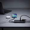 電源タップ（USB・PD100W・急速充電・GaN・1.5m・延長コード・超薄型18mm・Type-C×2・USB-A×1・AC×2個口・コンセント・L型プラグ）