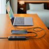 電源タップ（USB・PD100W・急速充電・GaN・1.5m・延長コード・超薄型18mm・Type-C×2・USB-A×1・AC×2個口・コンセント・L型プラグ）