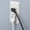 電源タップ（USB・PD100W・急速充電・GaN・1.5m・延長コード・超薄型18mm・Type-C×2・USB-A×1・AC×2個口・コンセント・L型プラグ）
