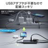 電源タップ（USB・PD100W・急速充電・GaN・1.5m・延長コード・超薄型18mm・Type-C×2・USB-A×1・AC×2個口・コンセント・L型プラグ）
