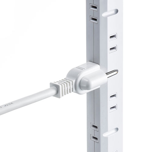 スリムタップUSB充電機能付き（2P・8個口・2m）