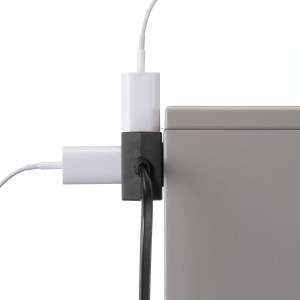 雷ガードタップ（10個口・1m・ブラック） TAP-SP2110N-1BK サンワサプライ