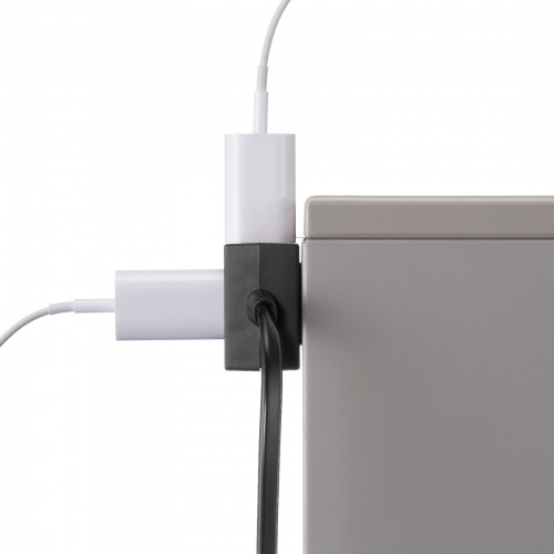 雷ガードタップ（10個口・3m・ブラック） TAP-SP2110N-3BK サンワサプライ