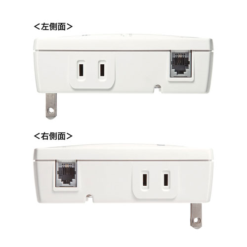 高性能雷ガードタップ（2P・2個口） TAP-SP310TEL サンワサプライ