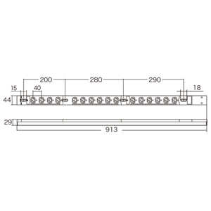 19インチサーバーラック用コンセント（200V・20A）