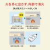電源タップ（3個口・5m・ホワイト・火災予防・消火シート内蔵・シャッター付き・スイングプラグ）