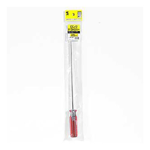 奥まったところのネジに最適な、ロングドライバー（25cm）+#2 TK-007 サンワサプライ