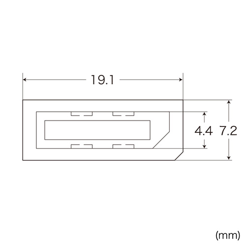 コネクタカバー（キャップ・防塵・ほこり・保護・ディスプレイポート・ブラック） TK-CAP7 サンワサプライ