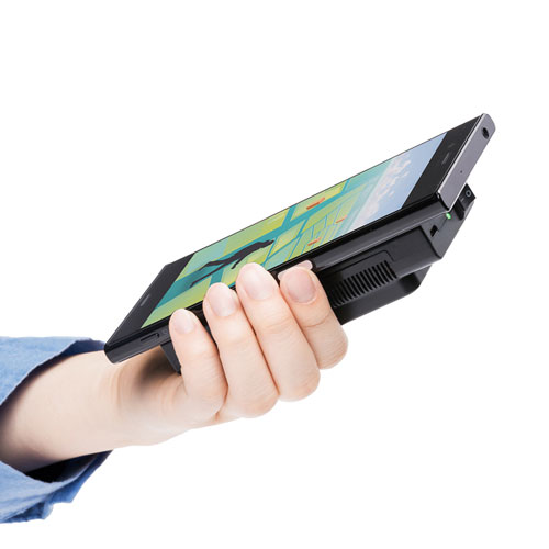 ペルチェ式スマホクーラー ペルチェ式スマホクーラー 瞬間冷却 コンパクト 充電式 静音
