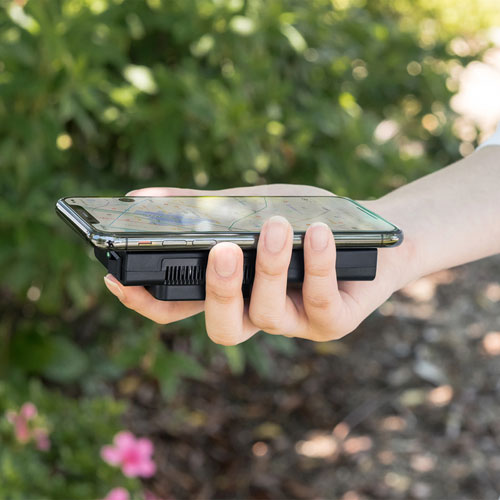 スマホ冷却（スマホクーラー・充電式・ペルチェ素子・持ちはこび・汎用・縦横可能・おすすめ） TK-CLN24 サンワサプライ