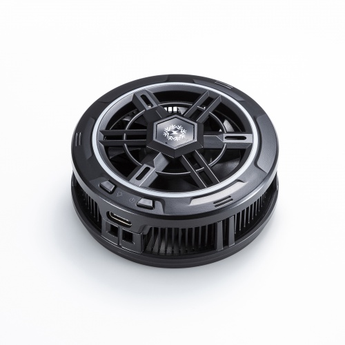 タブレットクーラー（24W出力・ペルチェ素子・ベルト/マグネット固定・冷却・コンパクト・軽量・冷却ファン・USB Type-C）