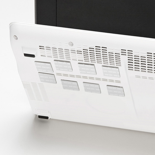 小さいパッドを機器に貼るだけで強力放熱、ノートパソコン冷却パット（17mm・角型・12枚入り・シルバー） TK-CLNP12SV サンワサプライ