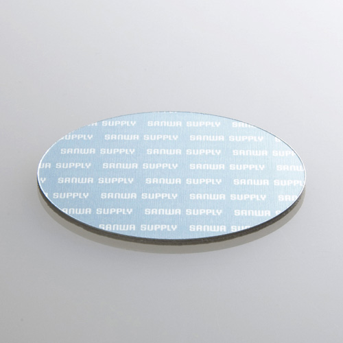 小さいパッドを機器に貼るだけで強力放熱、ノートパソコン冷却パット（43mm・丸型・2枚入り・ブルー） TK-CLNP2BL サンワサプライ