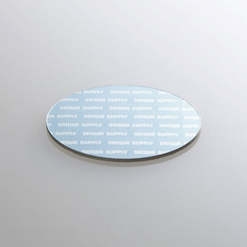 小さいパッドを機器に貼るだけで強力放熱、ノートパソコン冷却パット（43mm・丸型・3枚入り・ブルー） TK-CLNP3BL サンワサプライ