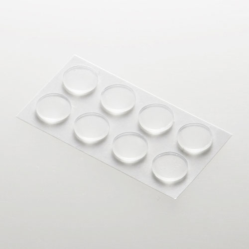 小さいパッドを機器に貼るだけで強力放熱、ノートパソコン冷却パット（43mm・丸型・3枚入り・ブルー） TK-CLNP3BL サンワサプライ