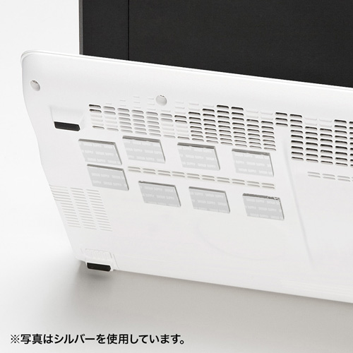 小さいパッドを機器に貼るだけで強力放熱、ノートパソコン冷却パット（17mm・角型・8枚入り・ブルー） TK-CLNP8BL サンワサプライ