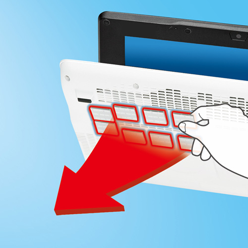 小さいパッドを機器に貼るだけで強力放熱、ノートパソコン冷却パット（17mm・角型・8枚入り・シルバー） TK-CLNP8SV サンワサプライ