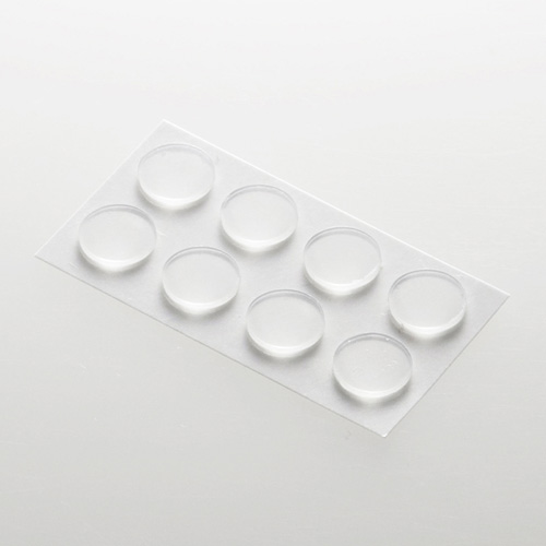 小さいパッドを機器に貼るだけで強力放熱、ノートパソコン冷却パット（17mm・角型・8枚入り・シルバー） TK-CLNP8SV サンワサプライ