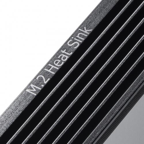 ヒートシンク（M.2 SSD用・片面実装対応・両面実装対応・PS5・熱伝導シリコンパッドつき・ブラック） TK-HM6BK サンワサプライ