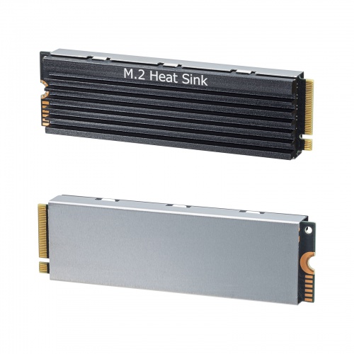 ヒートシンク（M.2 SSD用・片面実装対応・両面実装対応・PS5・熱伝導