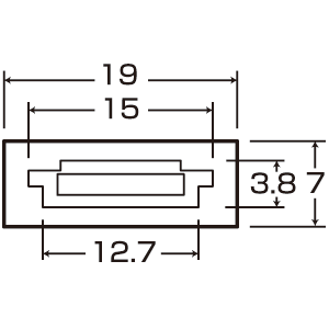 コネクタカバー（キャップ・防塵・ほこり・保護・eSATA・ブラック） TK-SACAP3 サンワサプライ