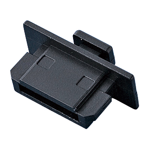 コネクタカバー（キャップ・防塵・ほこり・保護・eSATA・ブラック） TK-SACAP3 サンワサプライ